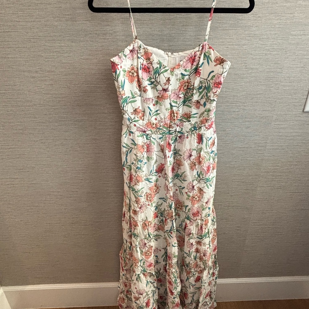 Yumi Kim Floral Maxi Dress - Pink and Green